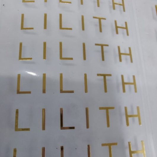 Etiquetas de Vinilo textil